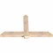 Ekena Millwork Eugene Smooth Timber Gable Bracket, Douglas Fir, 60"W x 35"H x 3 1/2"D x 5 1/2"F, 14/12 Pitch GBW060X35X0406EUG00SDF - alternate 3
